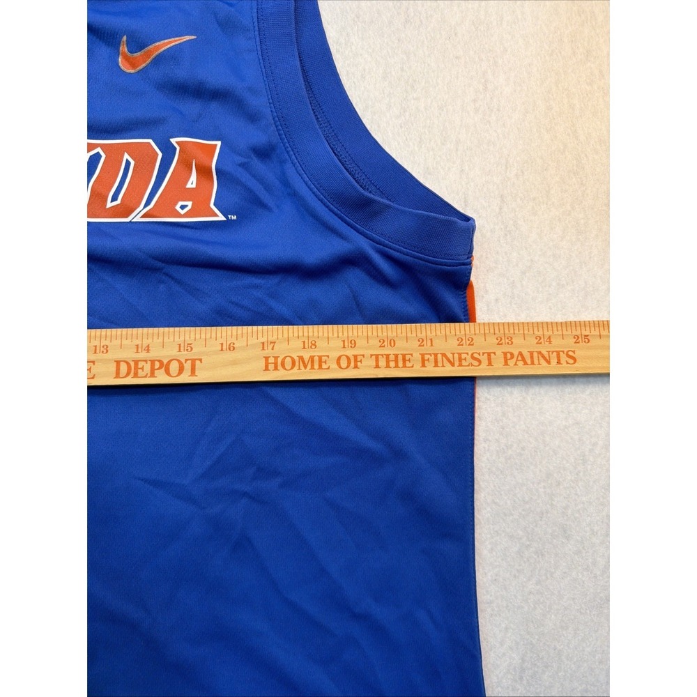 Nike Blue University Of Florida Gator Basketball Jersey #1 Size XL UF Gainsville - Picture 7 of 12